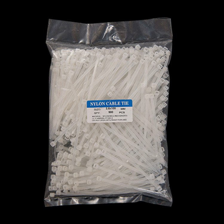 200mm x 3.5 mm high Tensile Strength cable ties set good quality recycled nylon cable tie