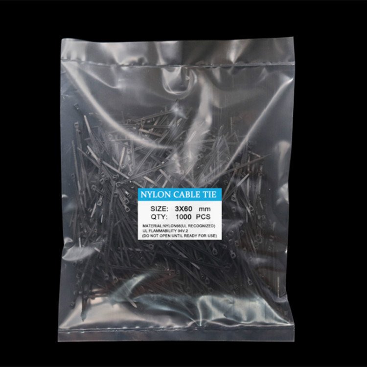 200mm x 3.5 mm high Tensile Strength cable ties set good quality recycled nylon cable tie