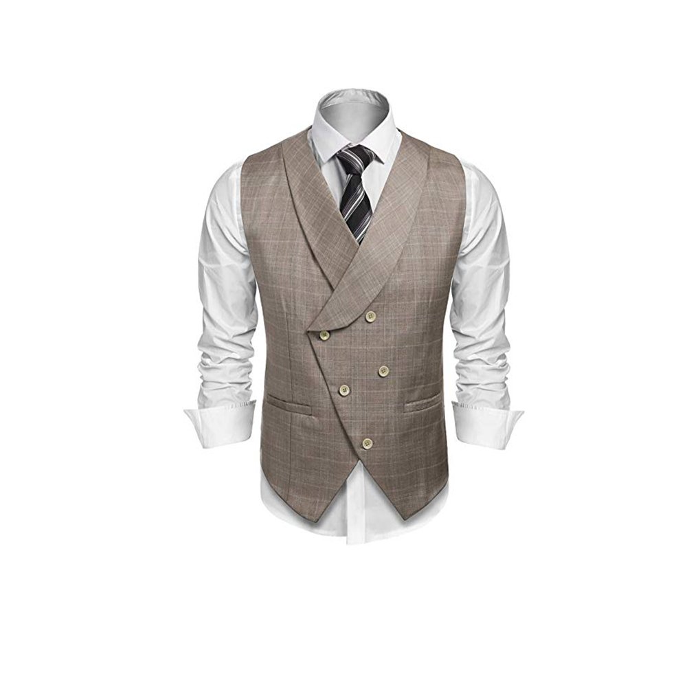 Latest New fashion trending Vests For Men Slim Fit Mens Suit Vest Male Waistcoat