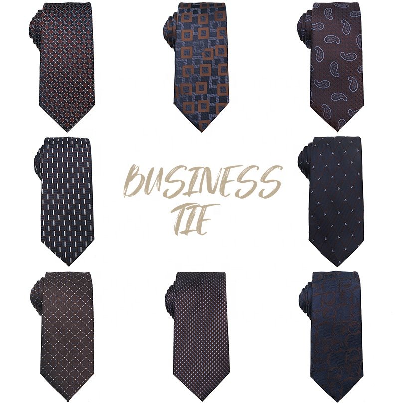 Hot Sale 100% Polyester Necktie Men's Wholesale Updated New Designs Tie Charms High Quality Ties For Men