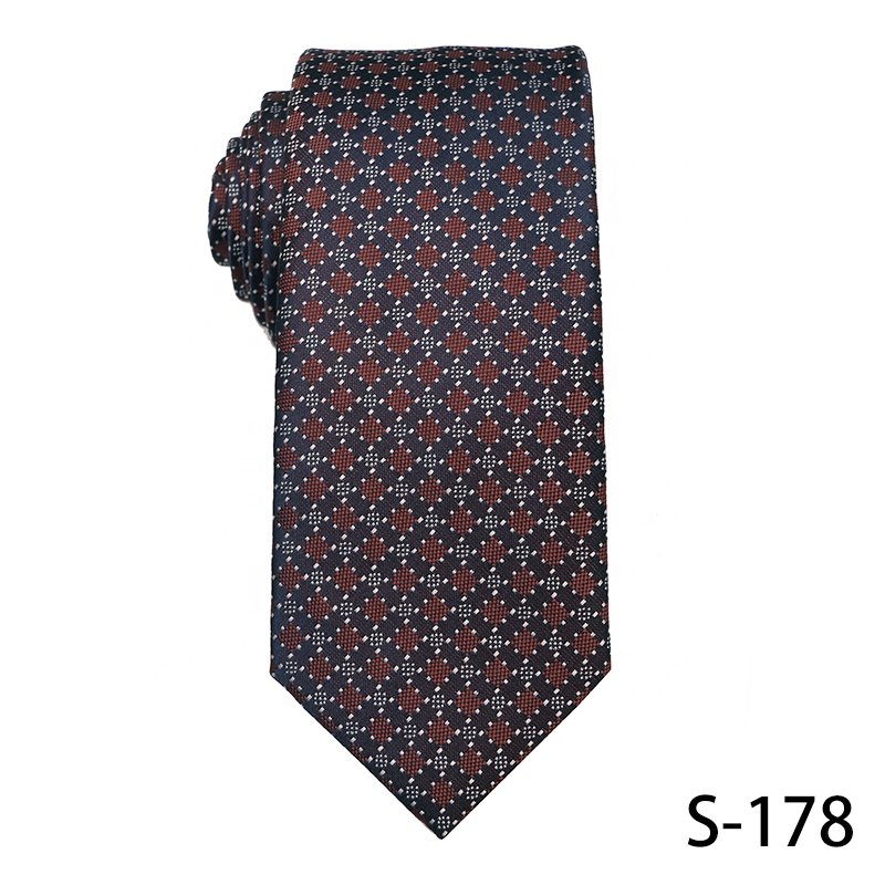 Hot Sale 100% Polyester Necktie Men's Wholesale Updated New Designs Tie Charms High Quality Ties For Men