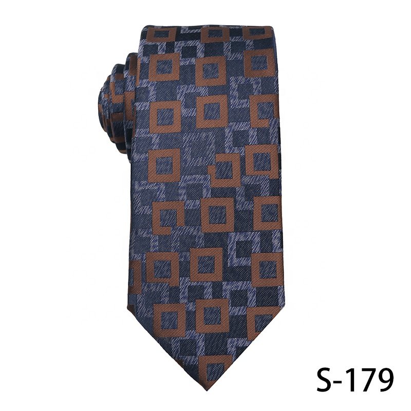 Hot Sale 100% Polyester Necktie Men's Wholesale Updated New Designs Tie Charms High Quality Ties For Men