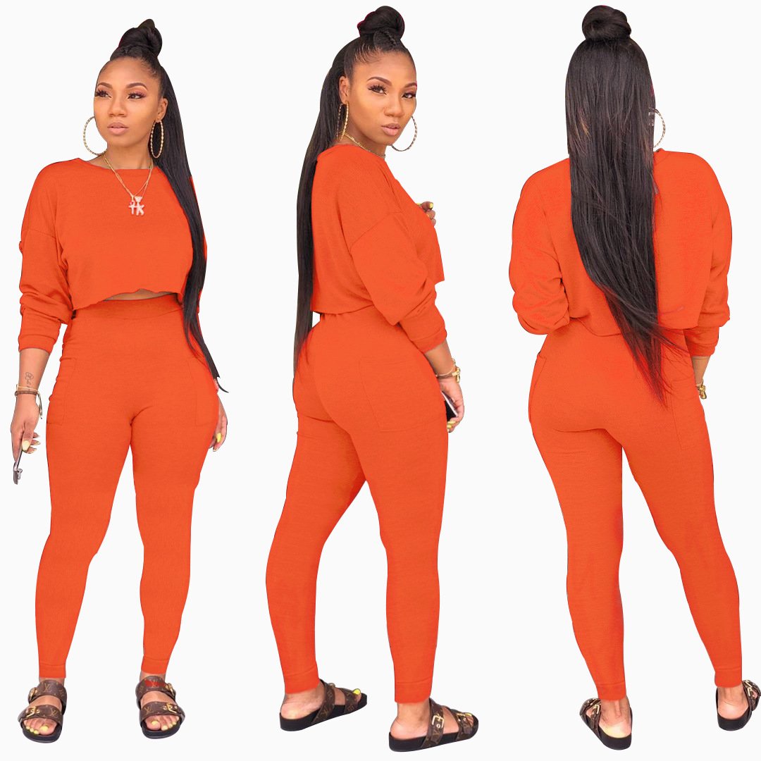 Wholesale manufacturer womens outfit two sets women 2 piece set clothing winter