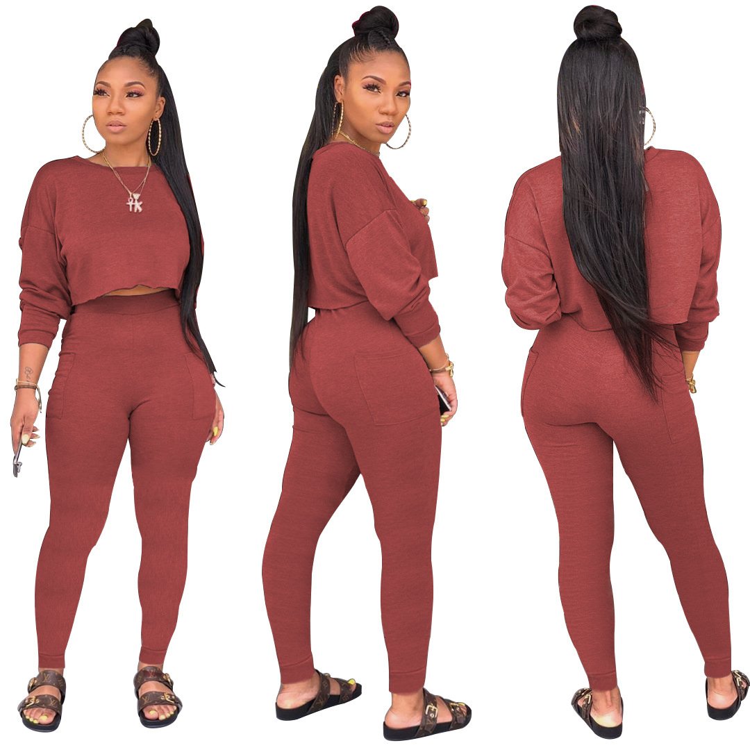 Wholesale manufacturer womens outfit two sets women 2 piece set clothing winter