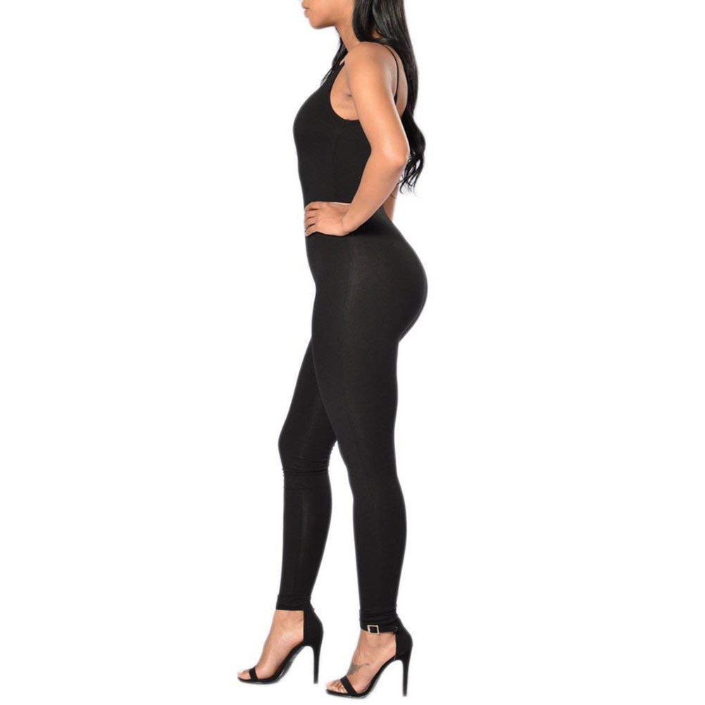 Womens Spaghetti Strap Bodycon Tank One Piece Jumpsuits Rompers Playsuit