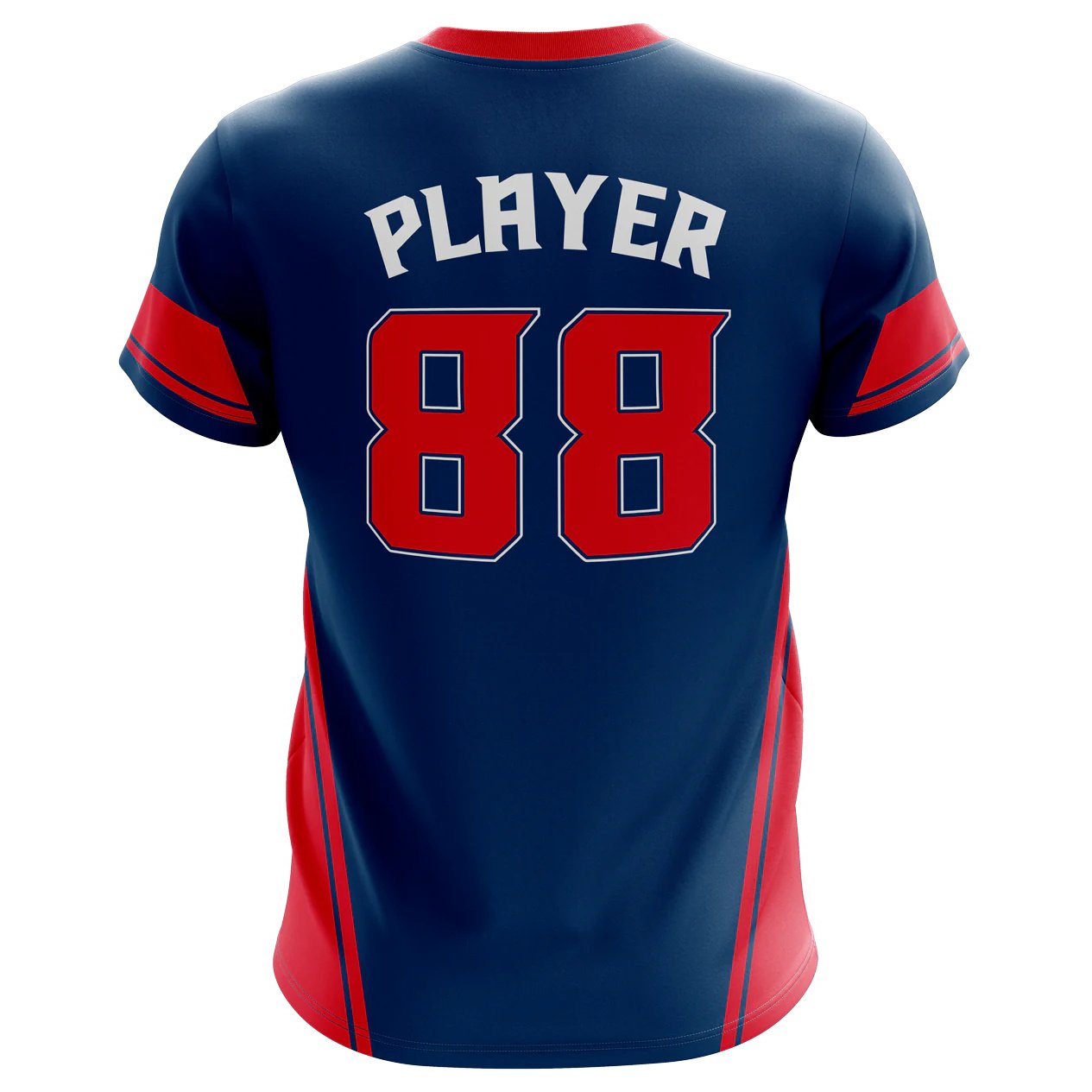 Hot Selling 100% Polyester Baseball Jersey T Shirt Quick Drying Large Size Blank Striped Sublimation Printing Sportswear