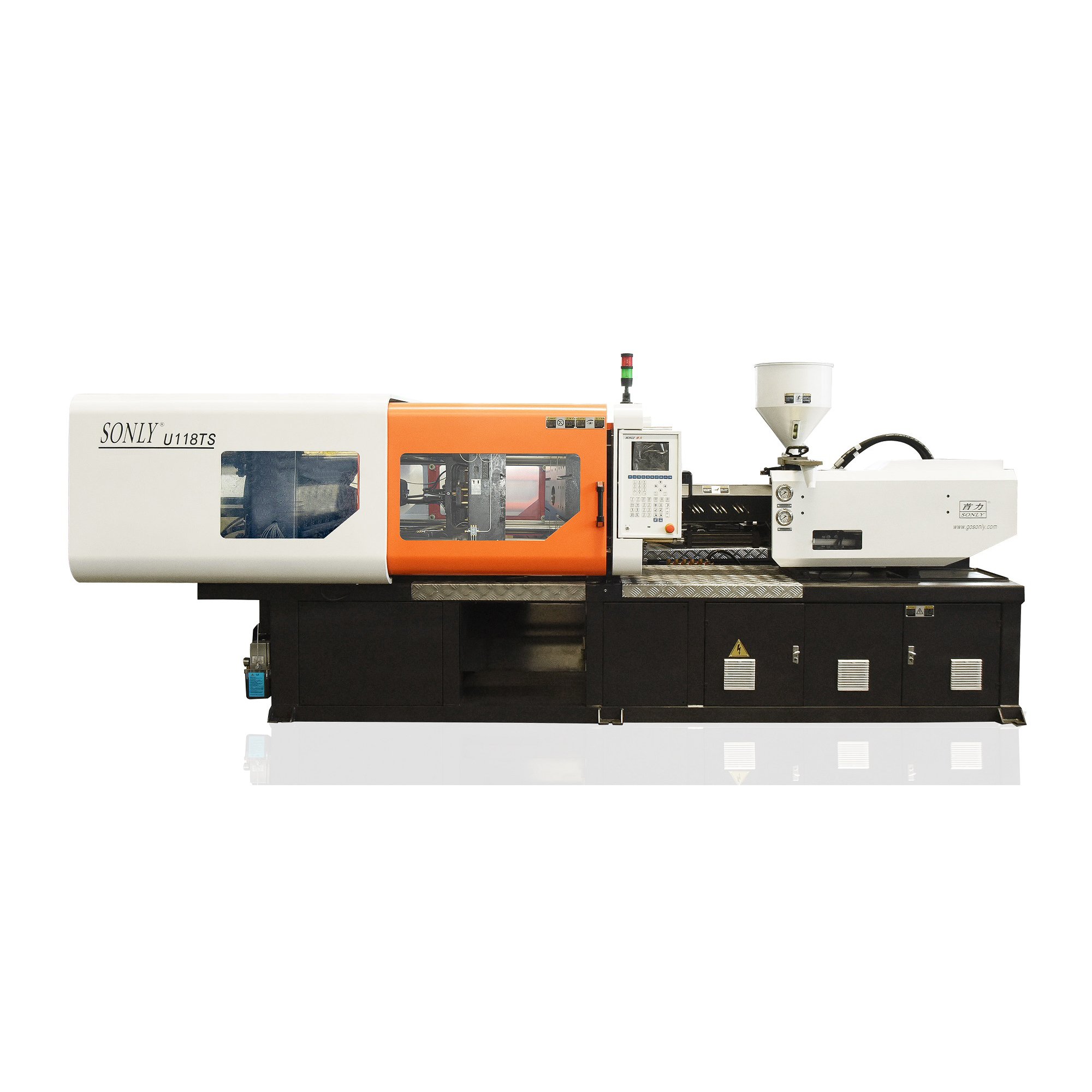 Small Size Tie Bar Two Shot Plastic Injection Molding Machine