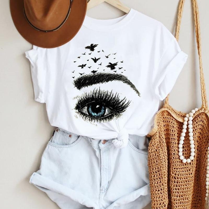 Women T-shirt African Graphic Vintage Black Girl Casual Tees Tops Melanin Queen Lady Streetwear Short Sleeve Plus Size T-shirt