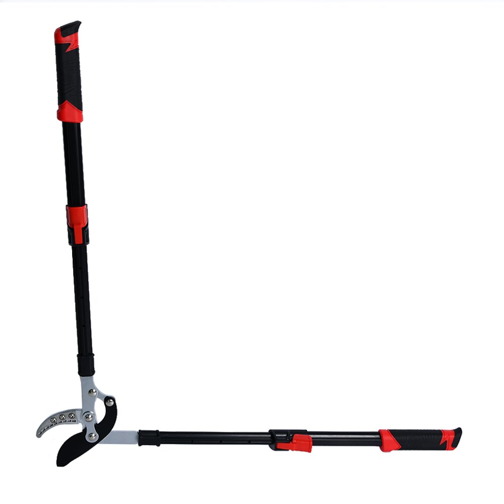 Winslow & Ross chrome plated lower blade lopping shear long reach 70-88cm telescopic metal anvil loppers