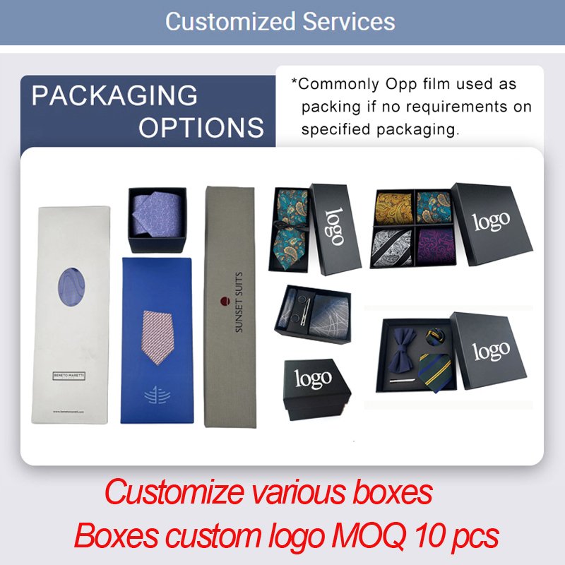 Custom Necktie Manufacturer High Quality Jacquard Polyester Men Business Neck Ties