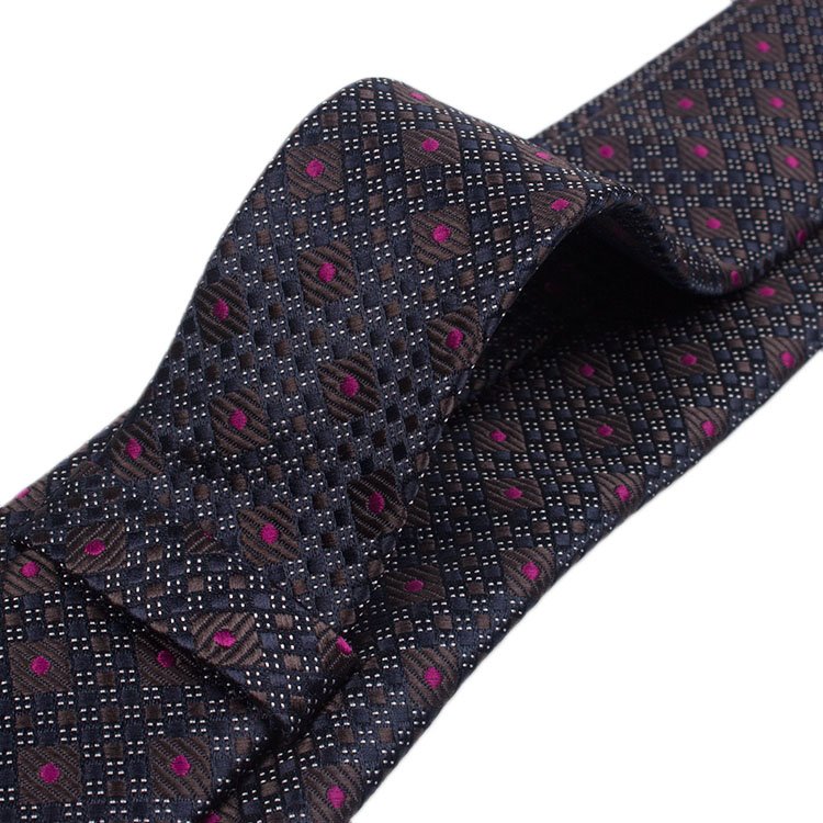Manufacturer Business Jacquard Luxury Brand Woven Ties New Design Man Real Silk Tie