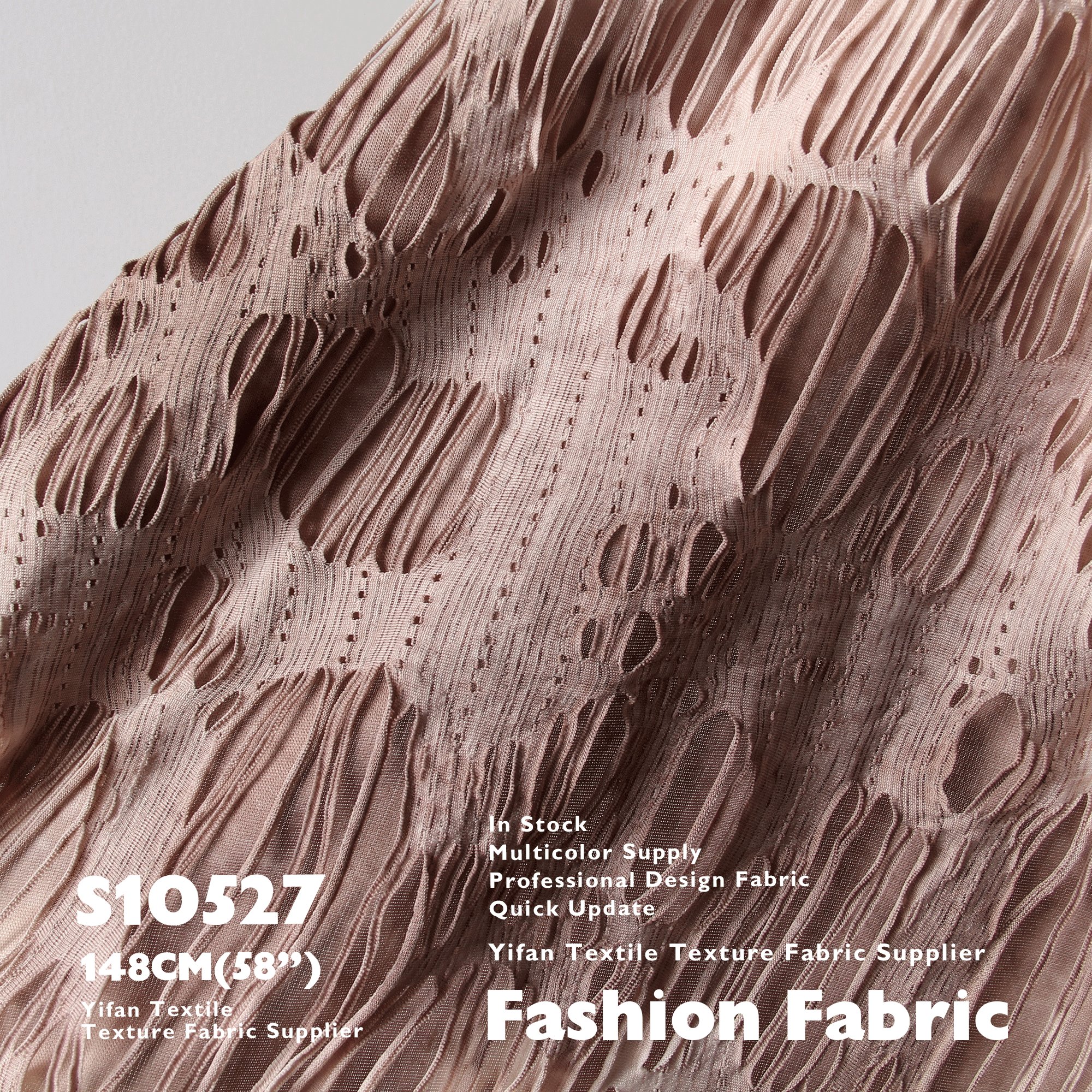 Design Style Tie-Dye Heavy Double-Layer Cut Net Burnout Knitted Burnout Printed Fabric For Hip Skirt Dress