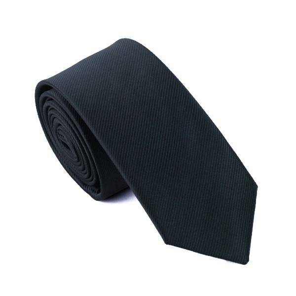 OEM Custom Mens Necktie Polyester Slim Neck Ties Fashion Solid Color Skinny Silk Ties 6cm Gravatas