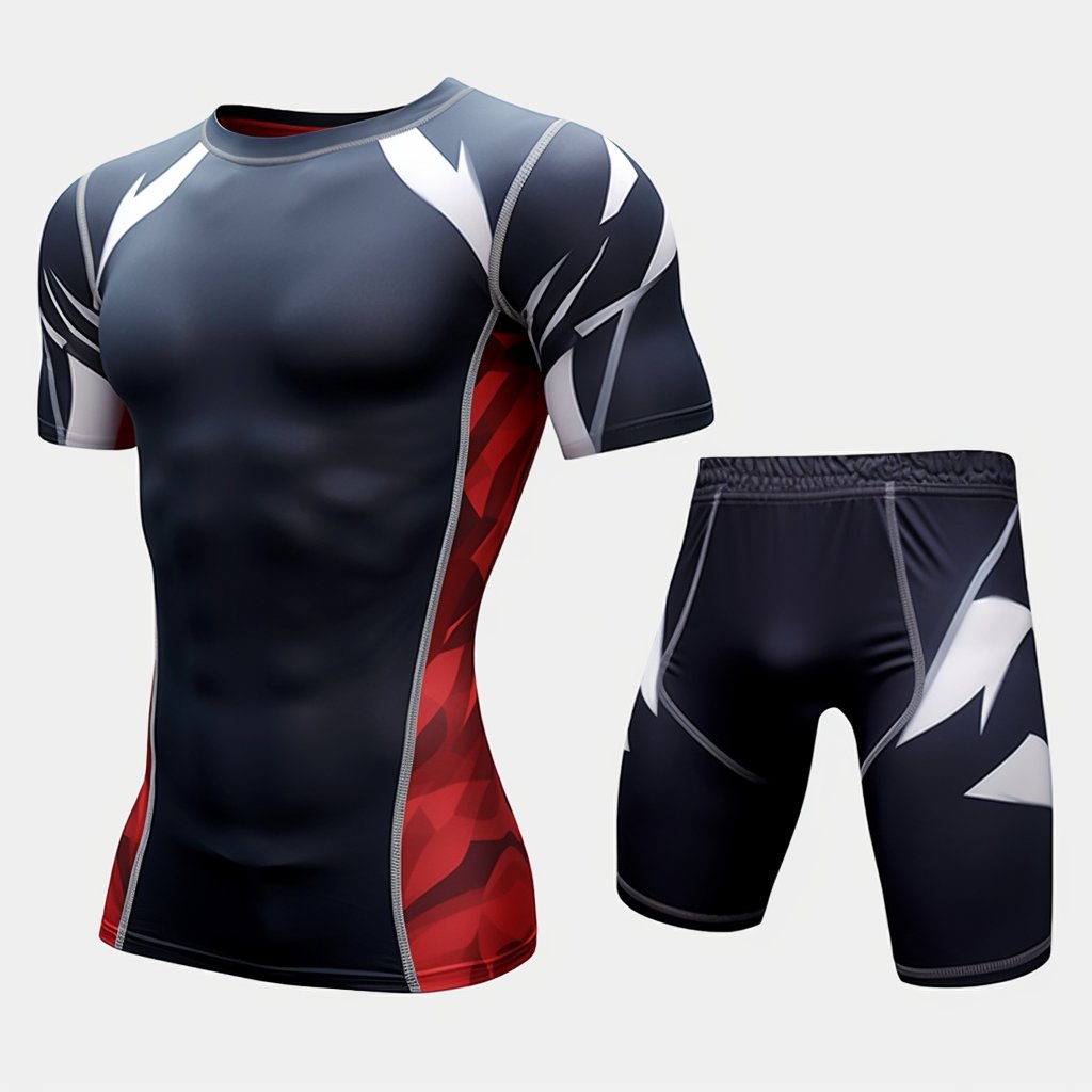 custom rash guard elastic boxer briefs compression durable breathable pantyhose plus size men sports elastic tights for men