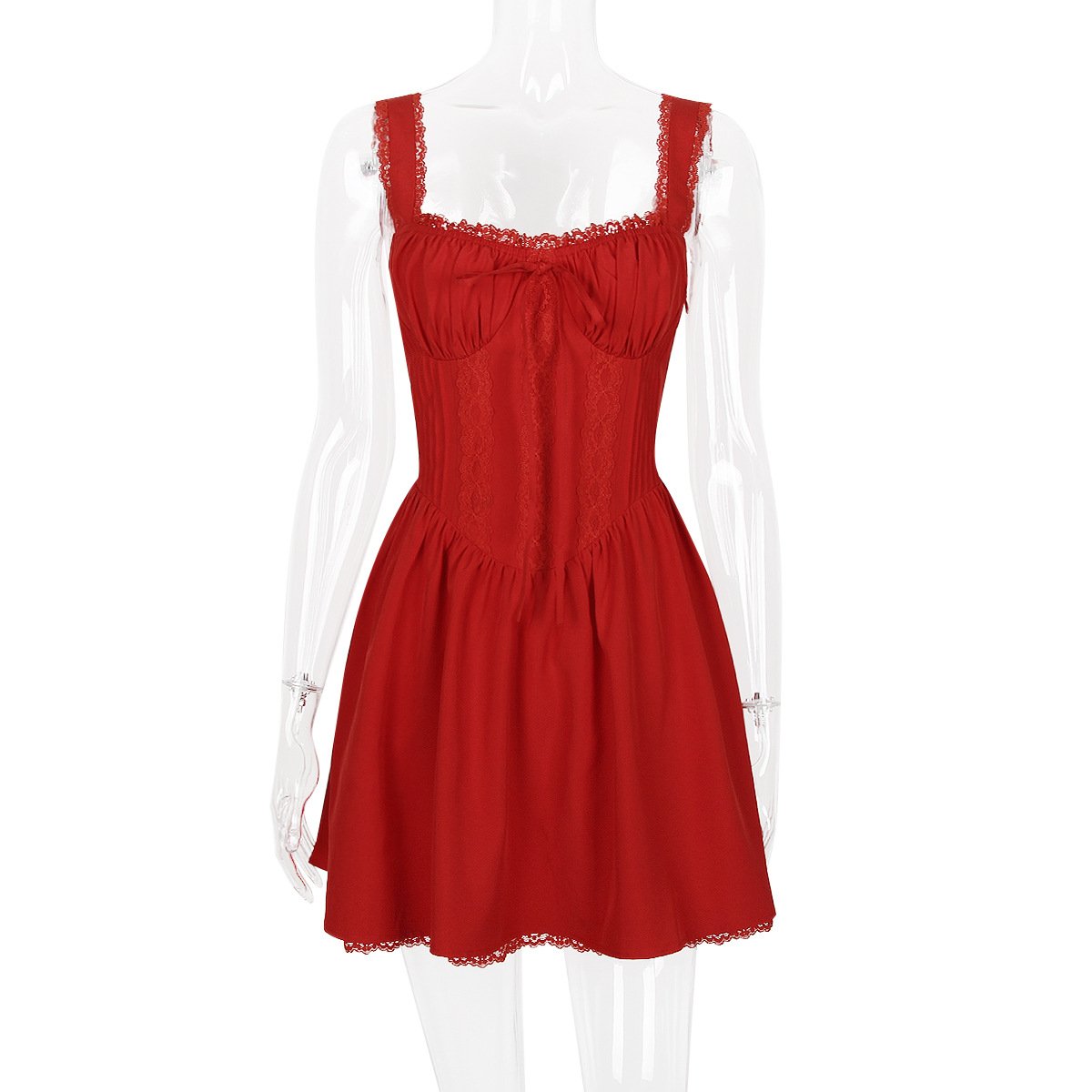 Luxury Women Sexy A Line Party Dresses Mini Casual Spaghetti Strap Girl CB Dress Backless Ball Gown Solid Cocktail Dresses 2880