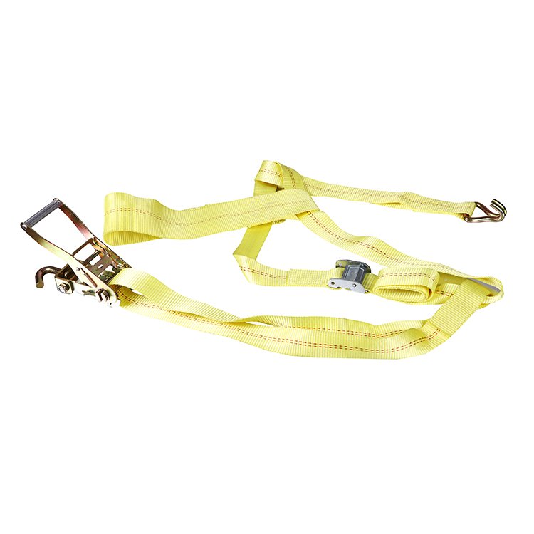 Heavy duty rope 1.5 inch 3000kgs tire strap tire tie down strap with antislip rubber