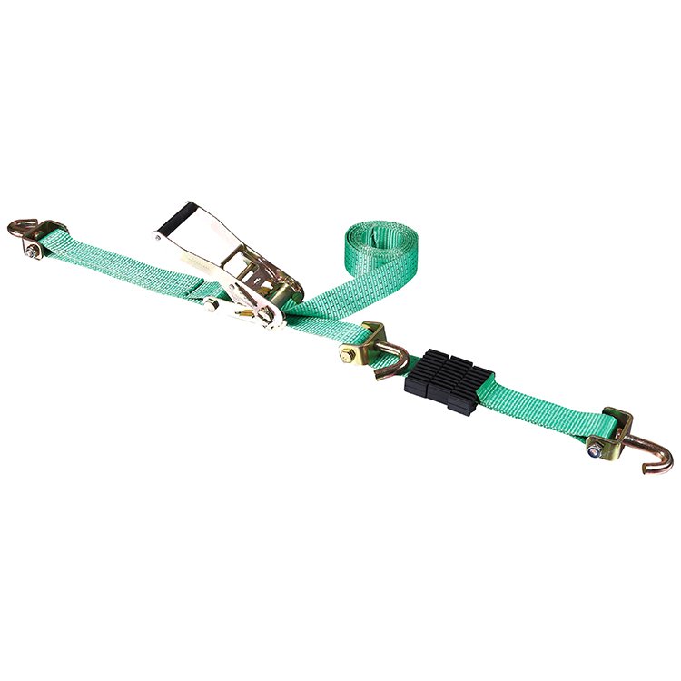 Heavy duty rope 1.5 inch 3000kgs tire strap tire tie down strap with antislip rubber