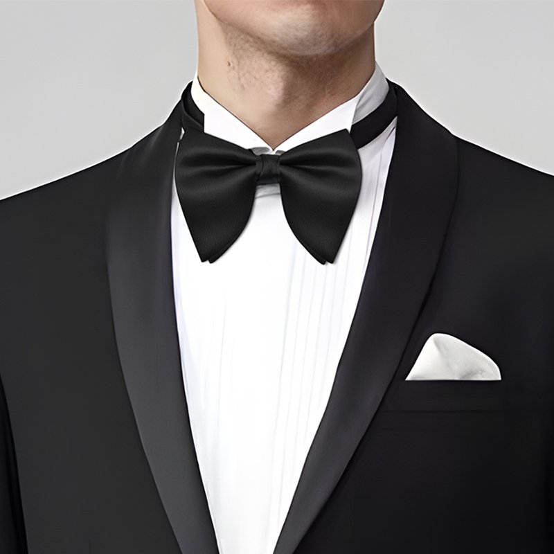 Wedding Day Bigger Size Classic Black Pre-tied Bright Colour High Quality Bow Ties for Men