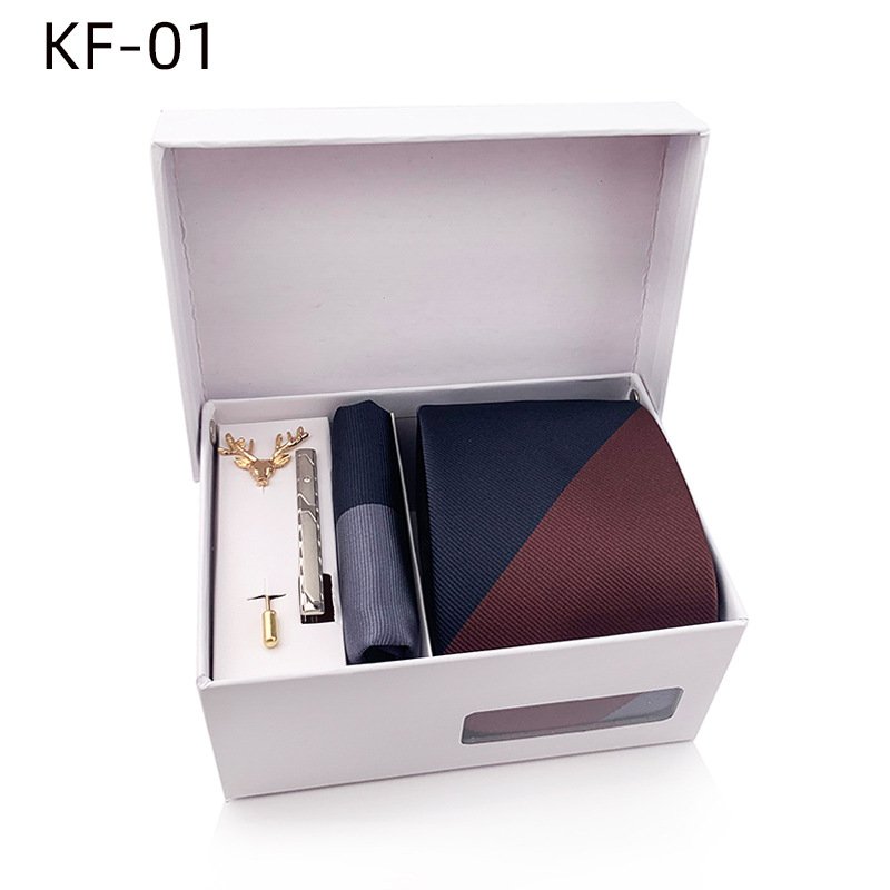 2024 Hot selling luxury men tie set with Gift Box