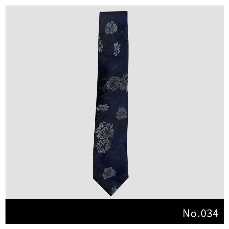 Customized Personalized Polyester Tie Silk Printed with Jacquard Embroidery Casual Tie