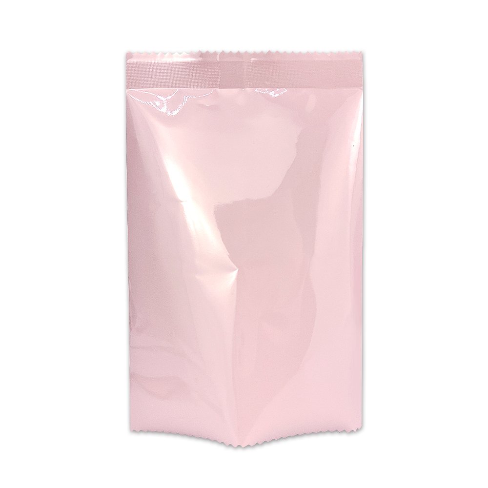 Low MOQ aluminum foil heat sealable pillow packet soap pillow packaging bags custom printed logo