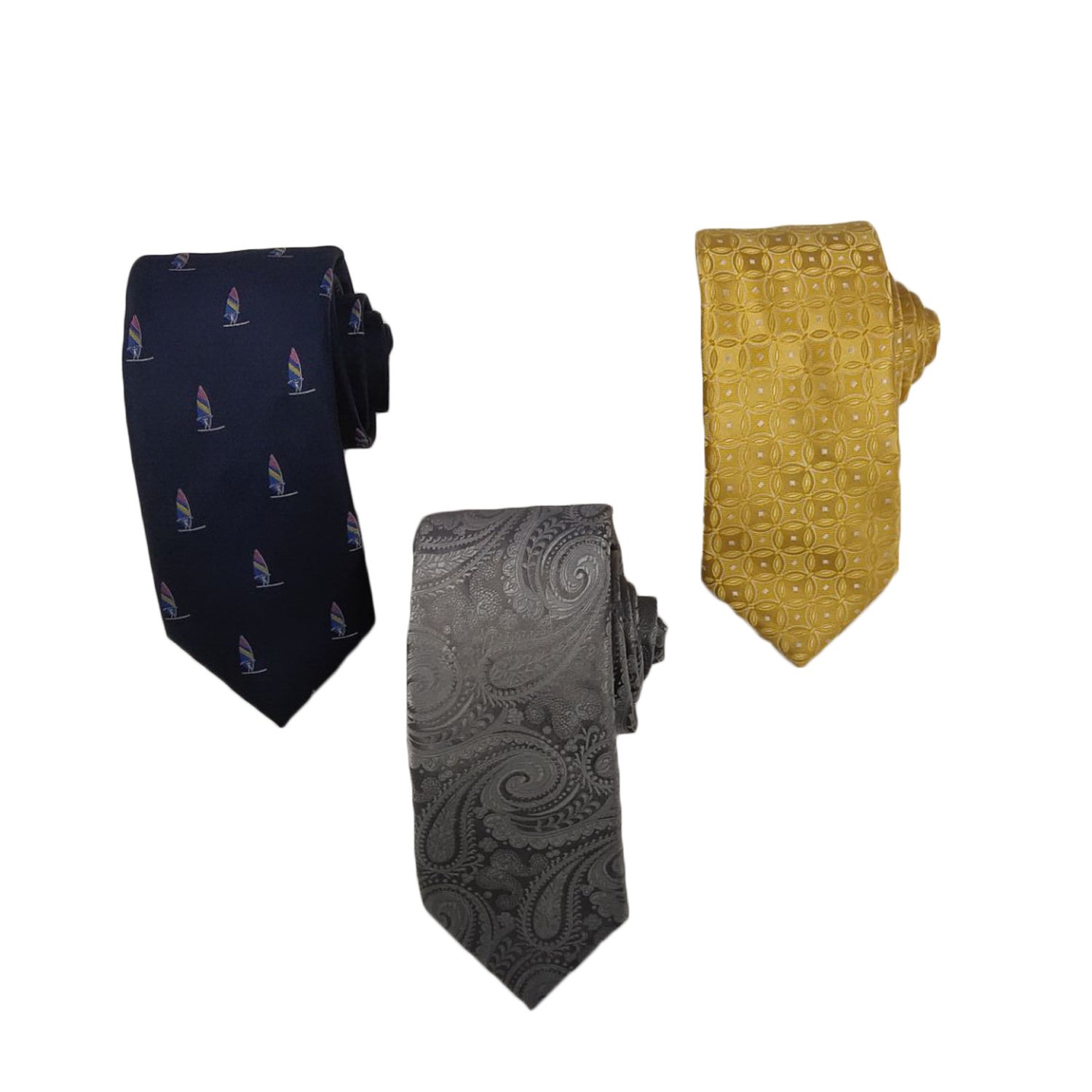 Hot selling Stylish men's polyester casual fashion tie hand with 6CM width with shirt and suit
