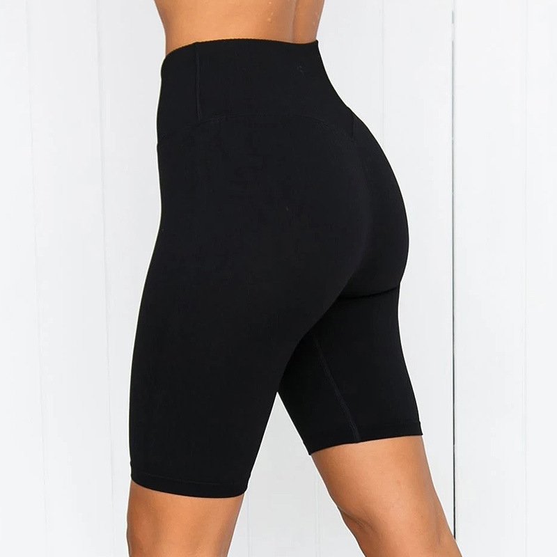 gym fitness legging fashion women's high waist biker yoga shorts for women two piece pants set legging best sale
