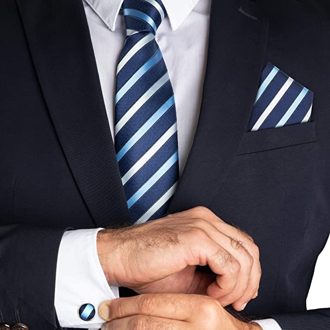 Silk Woven Tie Men Wedding Ties Stripe Fashion Mens Formal Gravata Neckties silk ties