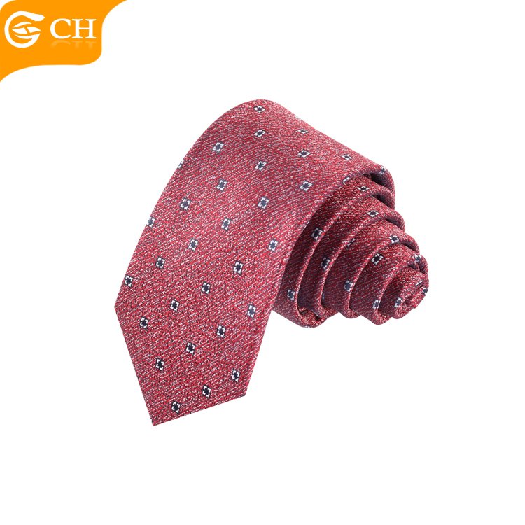 OEM Manufacturers Designer Latest Western Floral Navy Neckties Woven Polyester Jacquard Personalized Custom Tie Tie