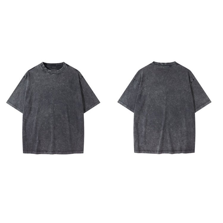 High Quality Street Wear Oversized Custom Heavy Vintage Acid Wash T-Shirts Manufacturer
