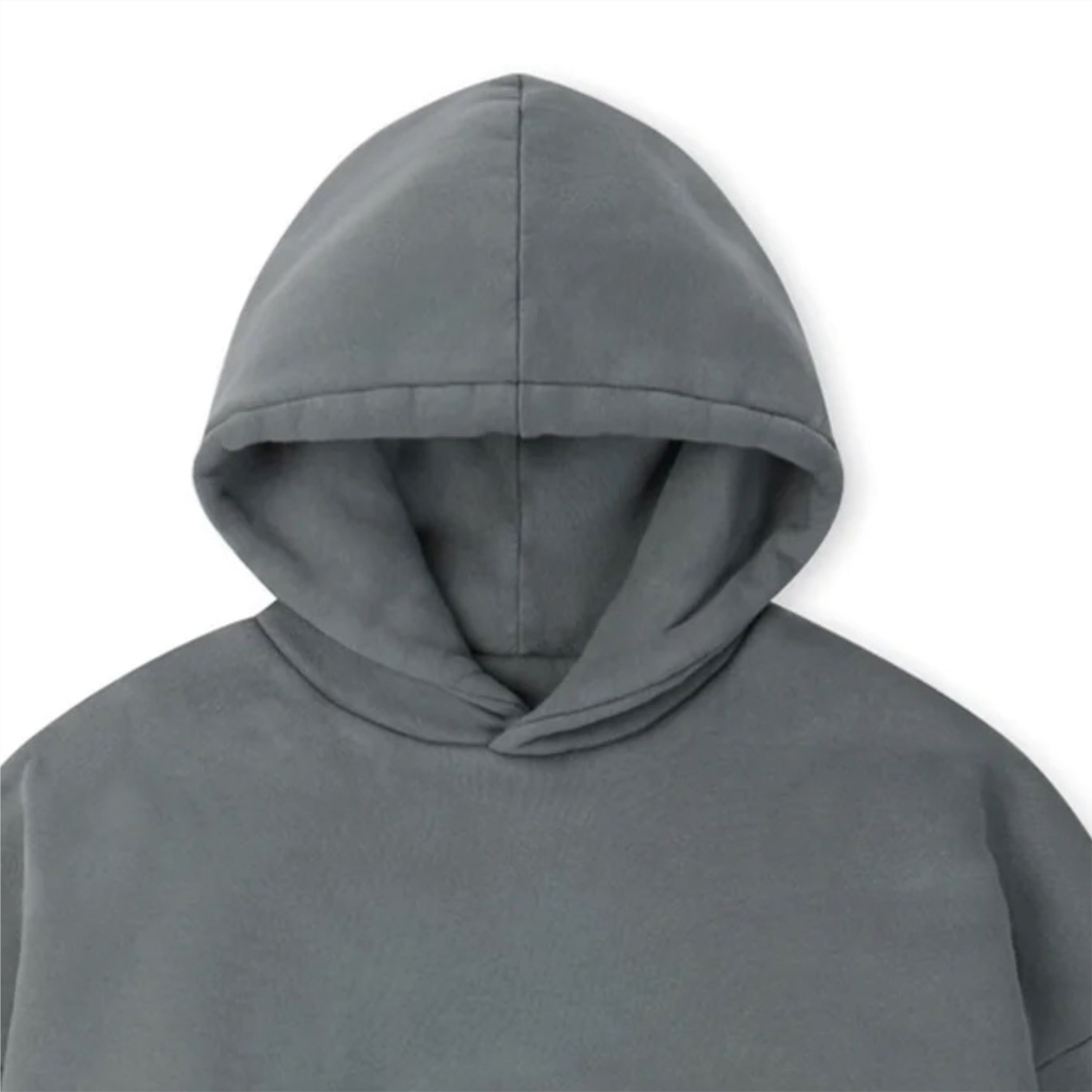 Custom Logo French Terry Oversized Hoodie Men Thick Heavy 500 460 400 Gsm Sweatshirt Drop Shoulder Winter Embroidered Technique