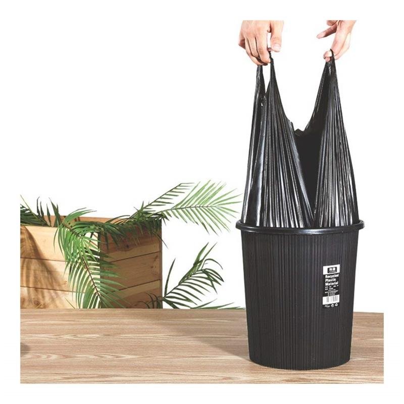 Custom Logo Bolsas De Basura Bio Degradable Plastic T-Shirt Tie Handles Packaging Garbage Trash Bag