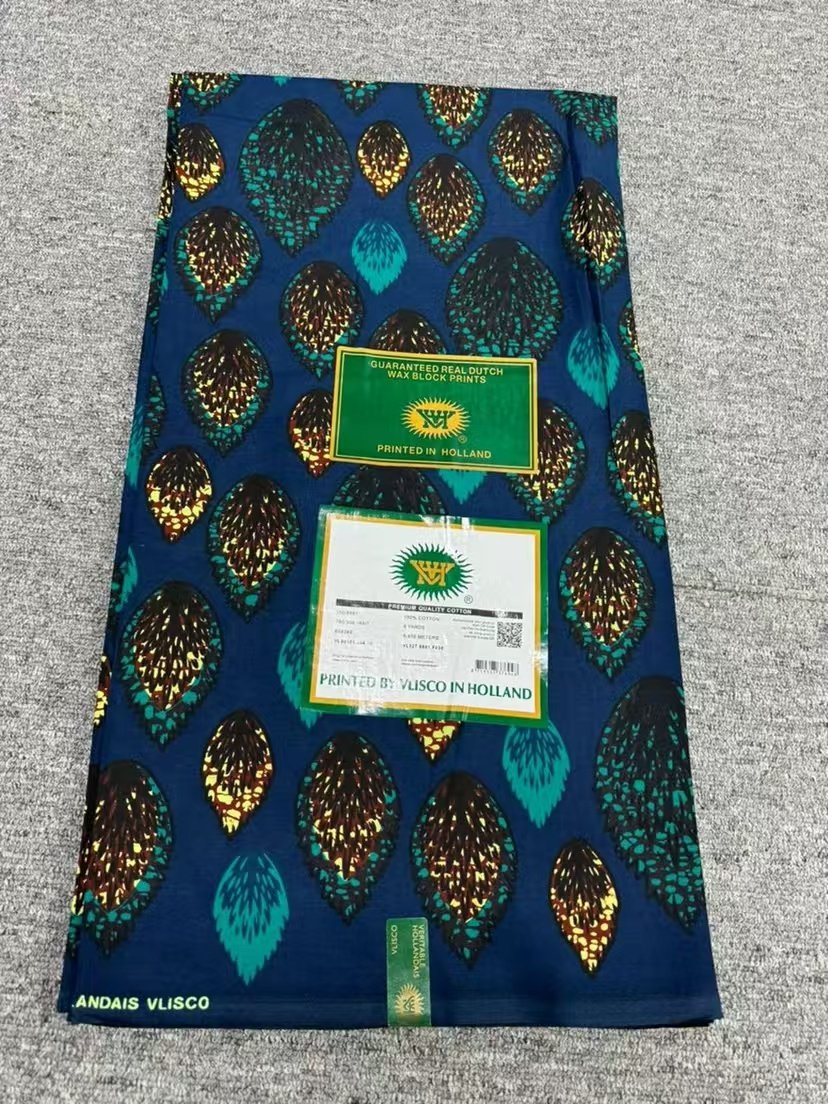 Holland wax cotton African Dutch Ankara printed wax fabric 100% cotton wax printed cloth fabric for dress wedding home textile