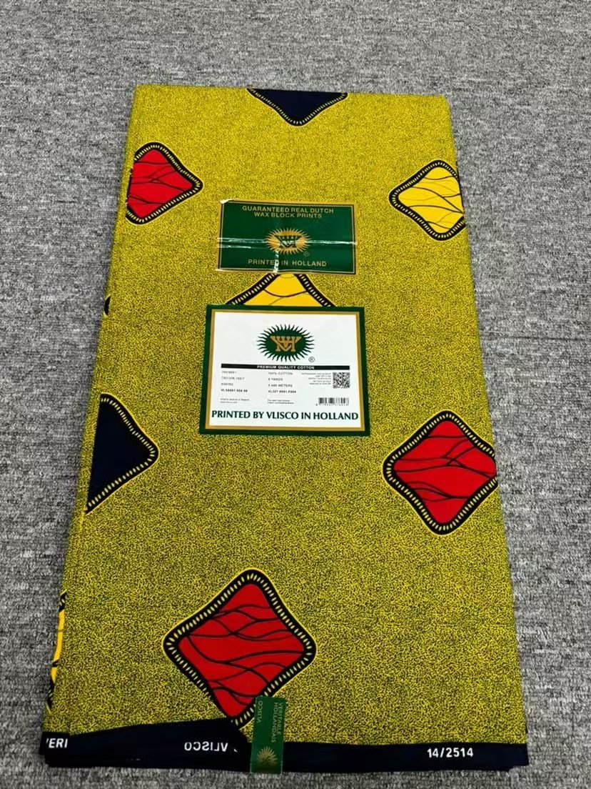 Holland wax cotton African Dutch Ankara printed wax fabric 100% cotton wax printed cloth fabric for dress wedding home textile