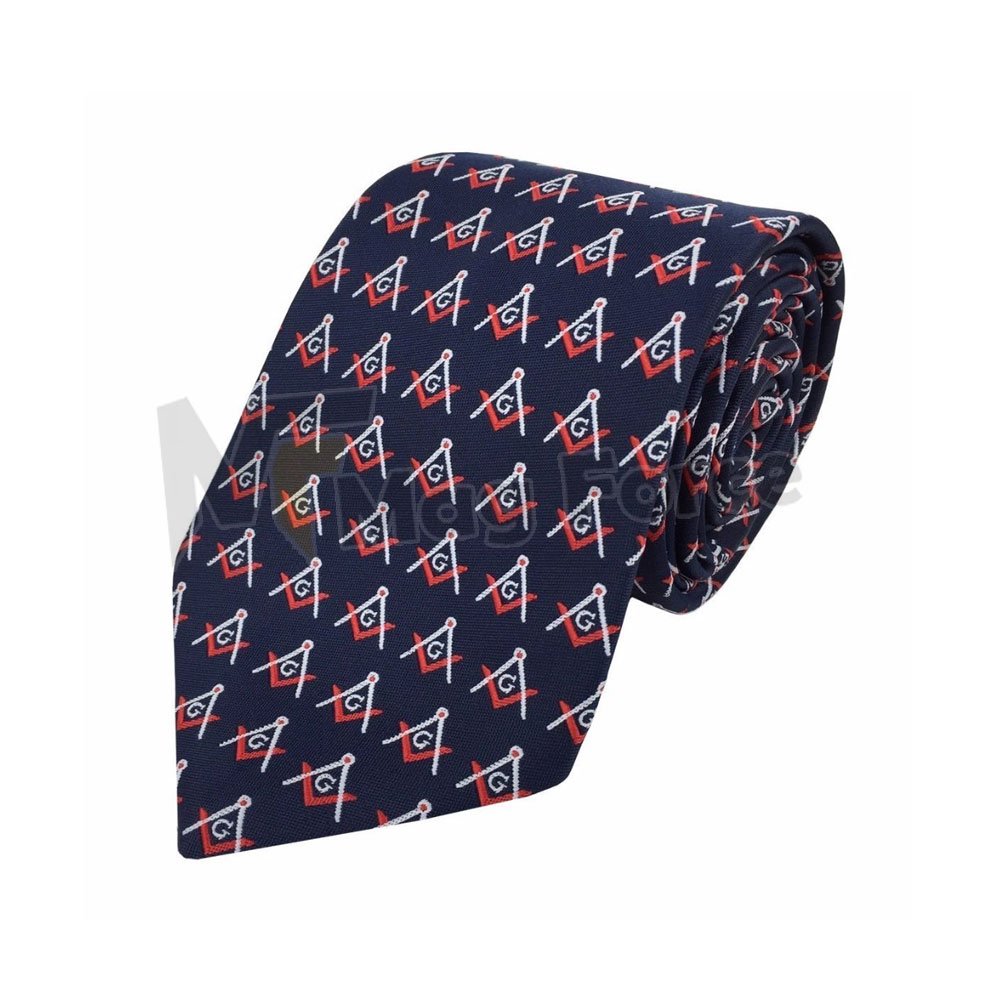 New Design Neckties Masonic Regalia Silk Tie with Own Logo And Design For Sale