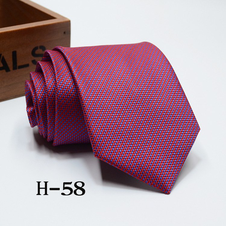 Men's Polyester Striped Neck Tie for Wholesale