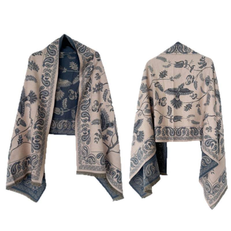 Made China Superior Quality Chinese Printed Winter Warm High Style Shawl Scarf