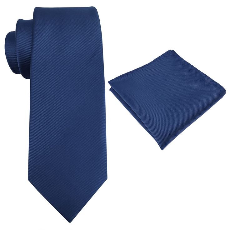 Solid Color Necktie Set Business /Office Man Ties Plain Solid Color Pre-Tied Party Necktie Silk Mens Tie 6cm Slim Skinny Solid