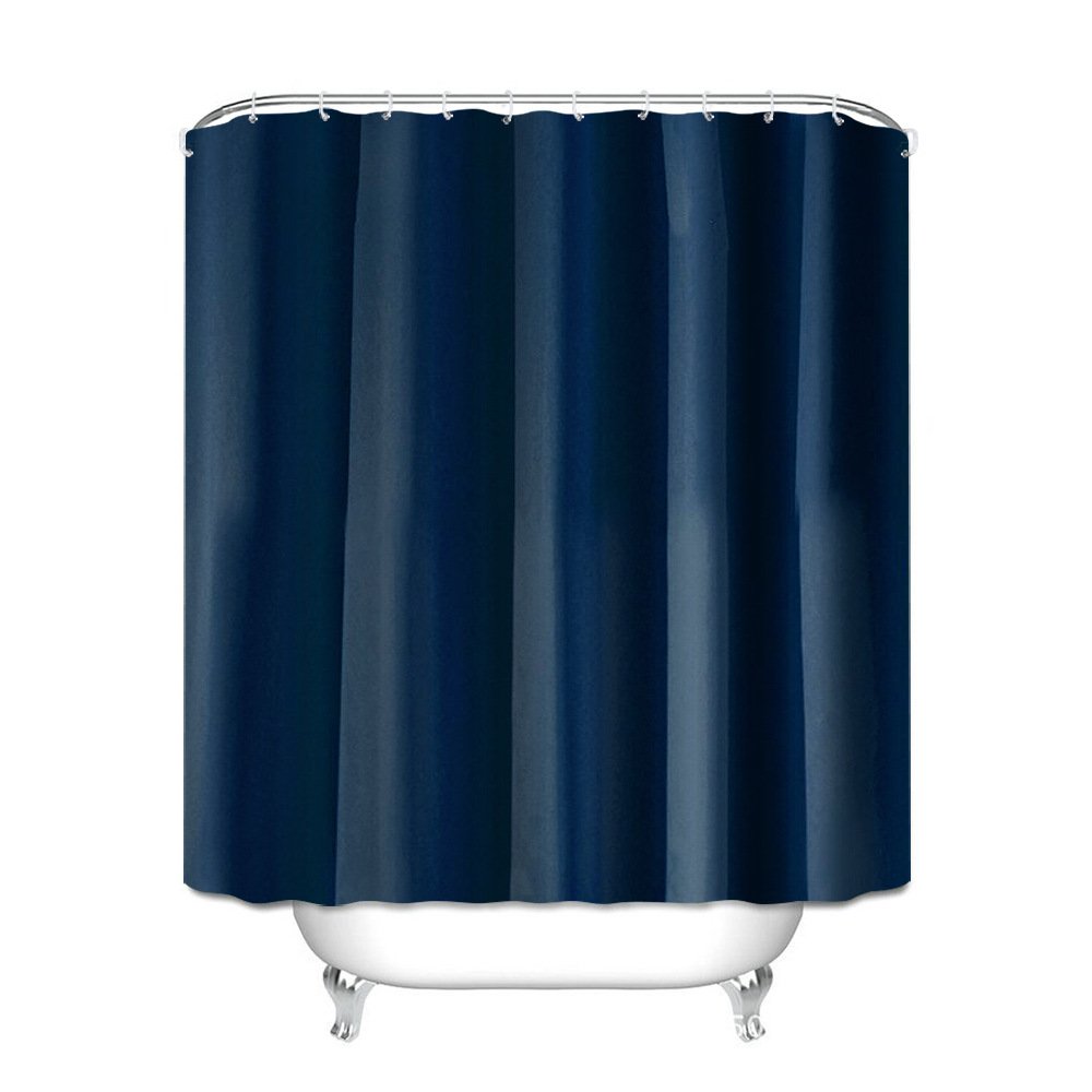 Polyester waterproof shower curtain of bathroom keep water out partition curtain