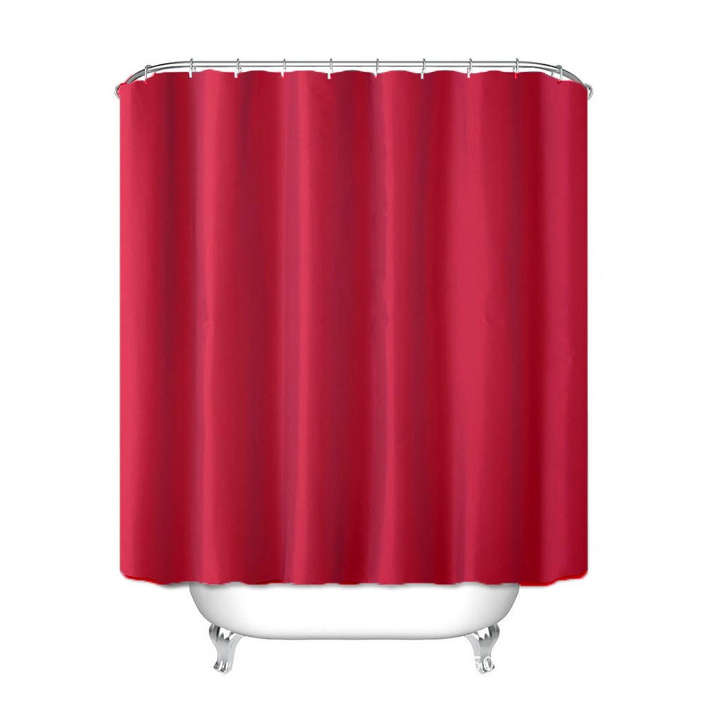 Polyester waterproof shower curtain of bathroom keep water out partition curtain