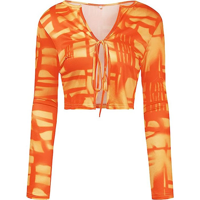Fashion Y2K Style Women Clothing 2 pieces set crop top sets tie-dye two piece short skirt set women clothing