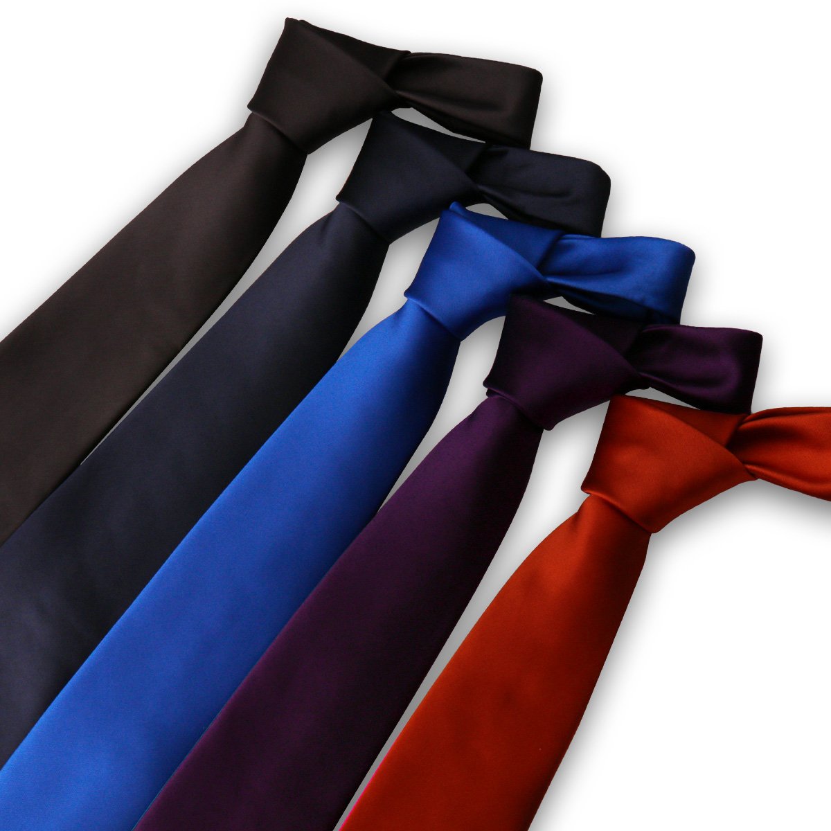 Wholesale Solid Black Beige Men's Necktie 8cm 1200 Needles Microfiber Ties For Men Business