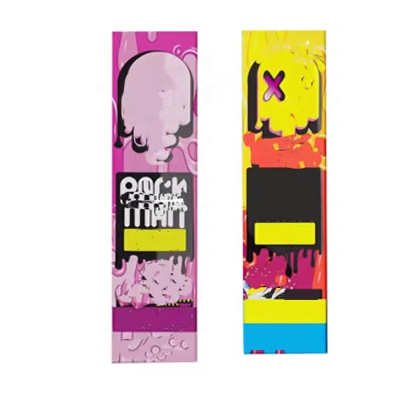 American Packman Carts 1ml 2ml Packaging Boxes Child Resistant Cartridge Box Packaging with cart disposable package