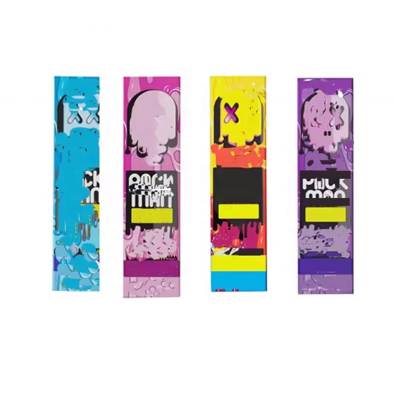 American Packman Carts 1ml 2ml Packaging Boxes Child Resistant Cartridge Box Packaging with cart disposable package