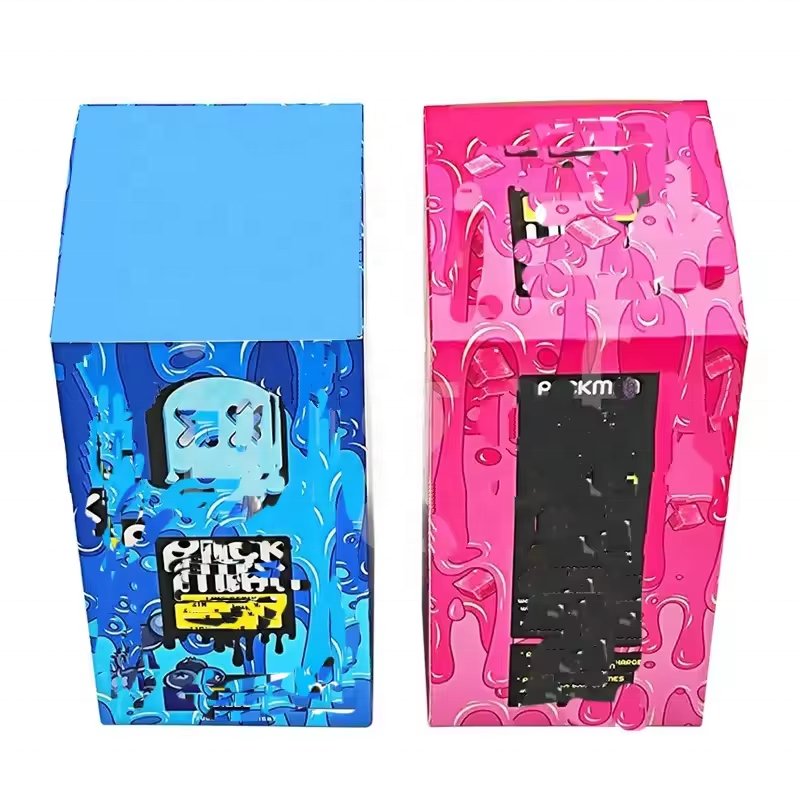American Packman Carts 1ml 2ml Packaging Boxes Child Resistant Cartridge Box Packaging with cart disposable package
