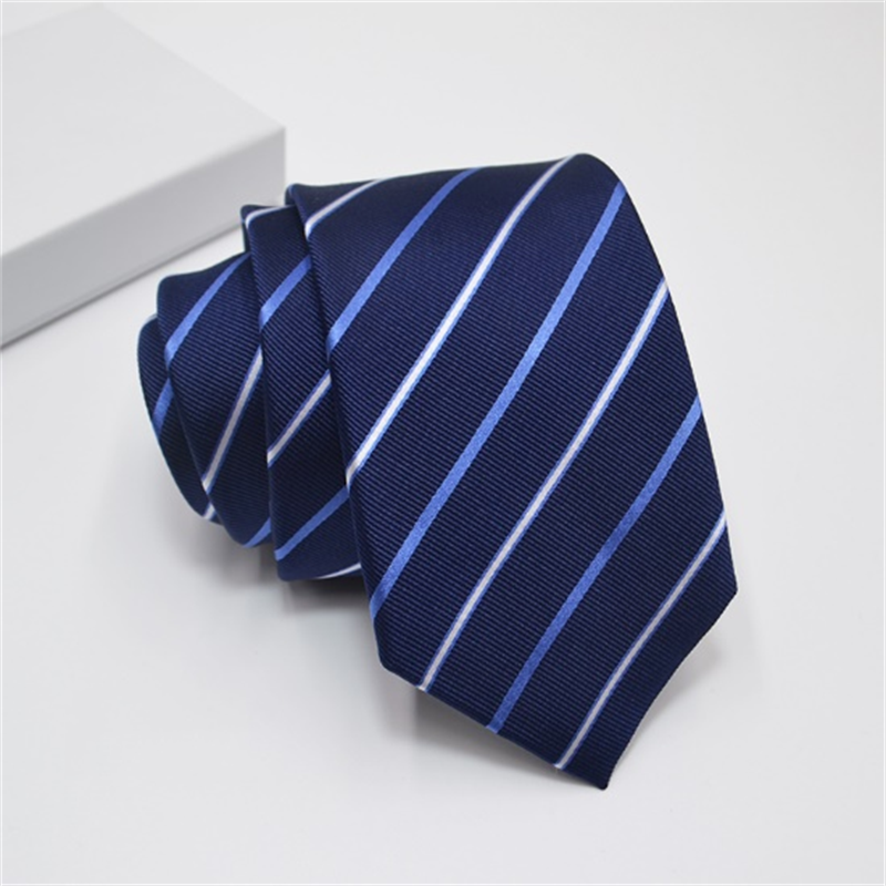 wholesale Mulberry silk blue navy blue formal 8cm necktie high-grade business handmade ties men's 100% silk tie