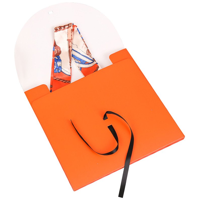Most Selling Items Envelope with Ribbon Small Floral Pattern rainbow colored cardboard shipping box