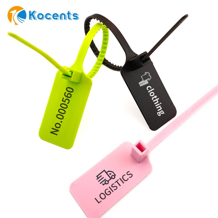 Kocents PTS-019 Wholesale Adjustable Security Hang Tag Plastic Lock Seal