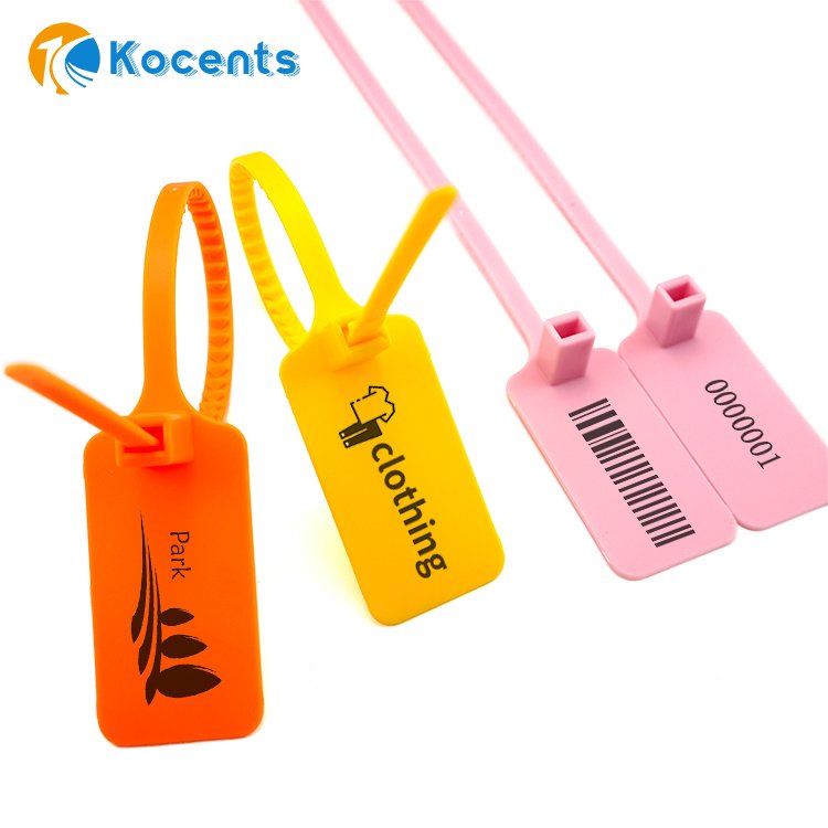 Kocents PTS-019 Wholesale Adjustable Security Hang Tag Plastic Lock Seal
