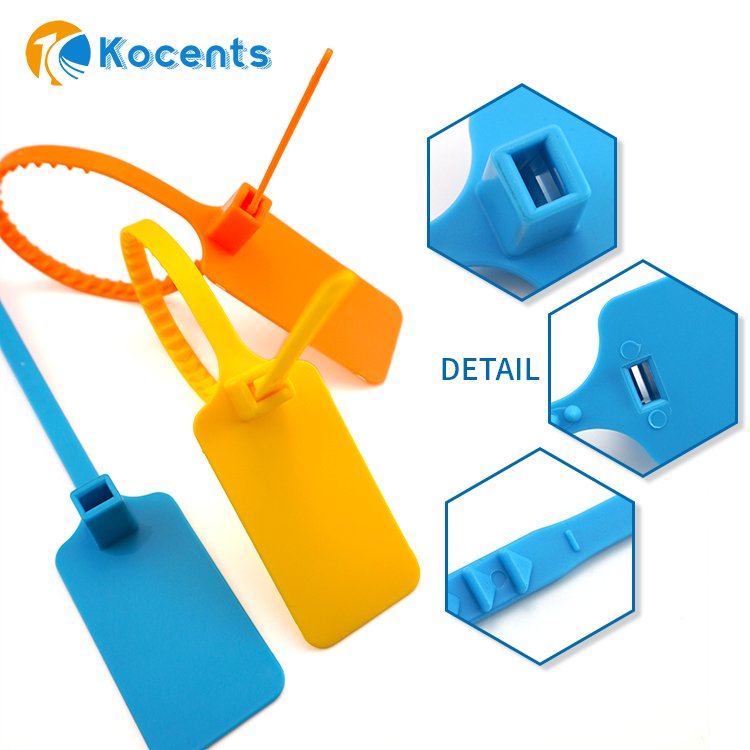 Kocents PTS-019 Wholesale Adjustable Security Hang Tag Plastic Lock Seal